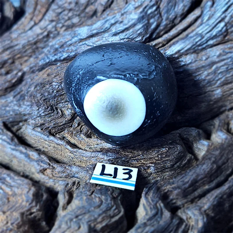 L13  Ágata Natural Alxa - Cristal de Energia para Cura e Ensino